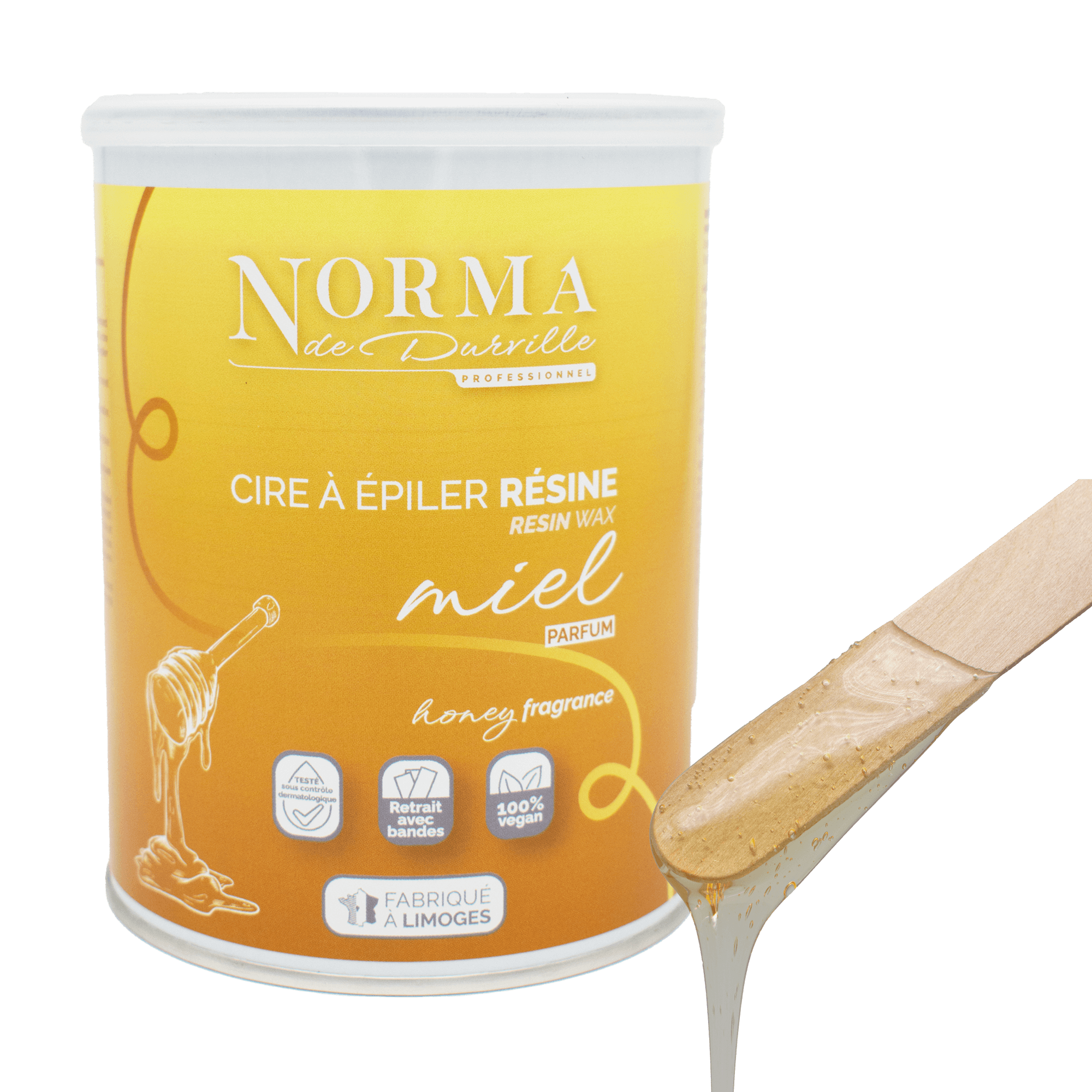 Cire jetable résine blonde 800g