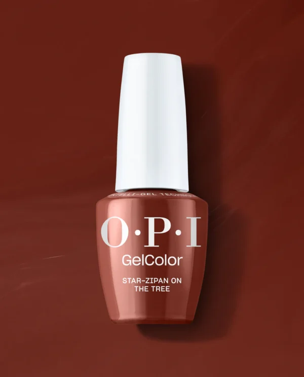 Gel Color Star-zipan on the Tree