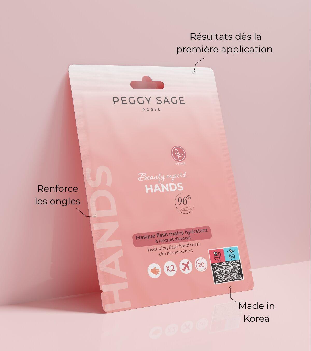 Présentoir 15 masques mains hydratants à l'extrait d'avocat – Image 3