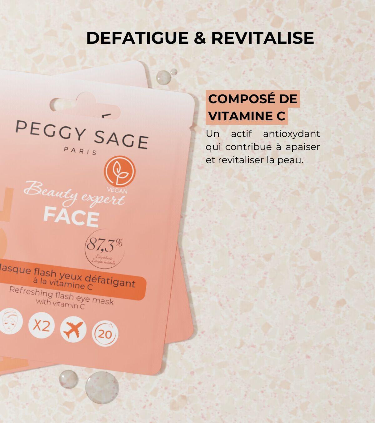 Masque flash yeux défatigant vitamine C – Image 4