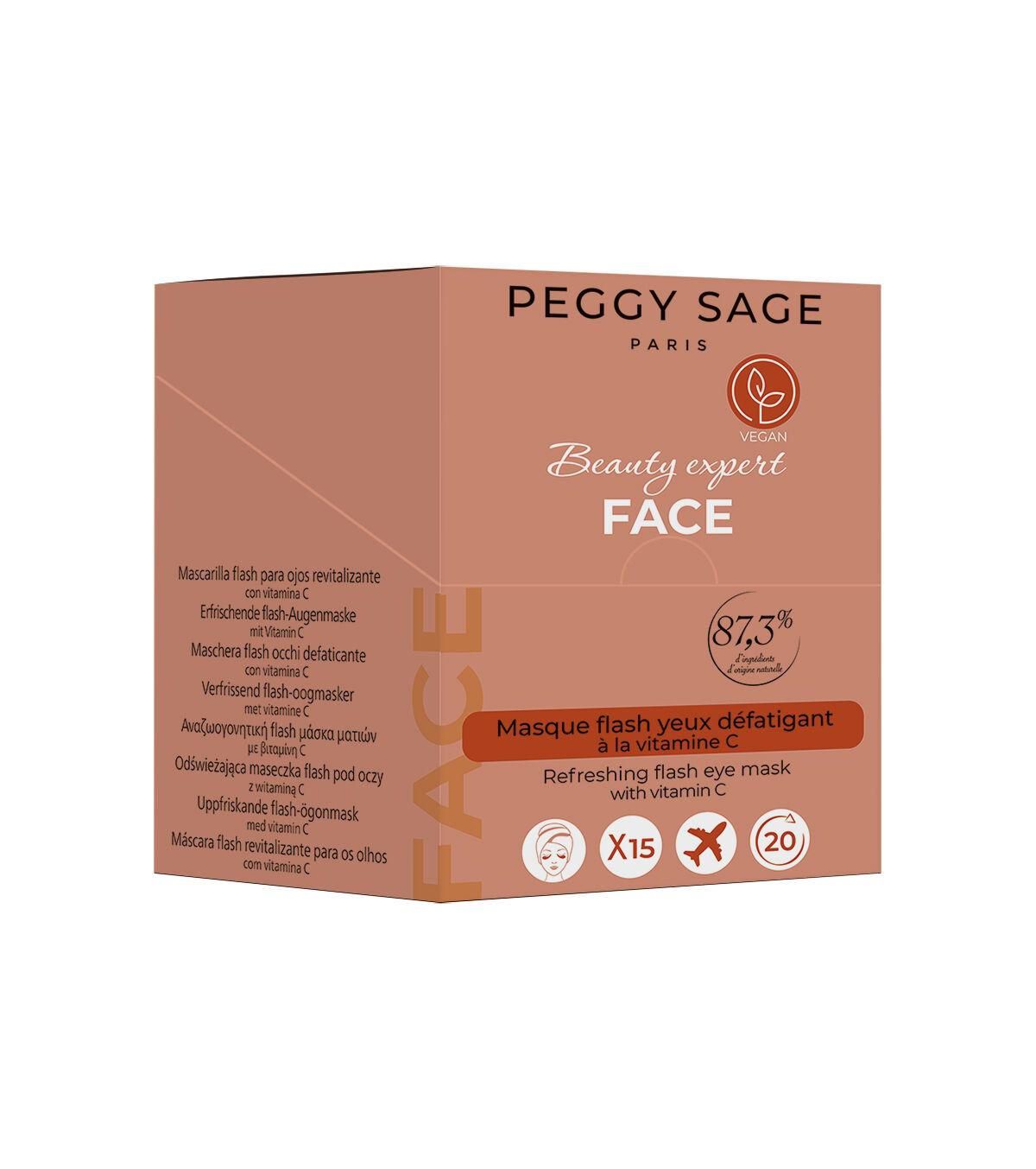 Présentoir 15 masques yeux défatigants à la vitamine C