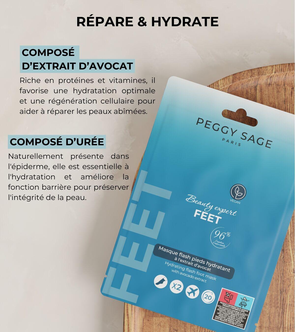 Présentoir 15 masques pieds hydratants – Image 2