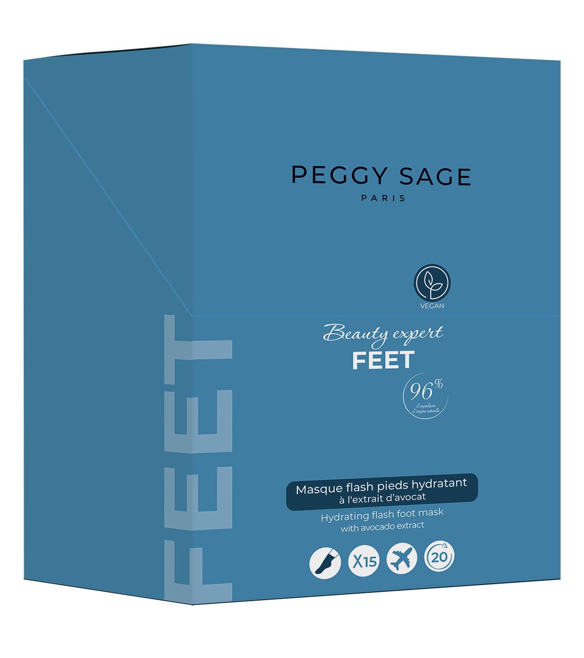 Présentoir 15 masques pieds hydratants